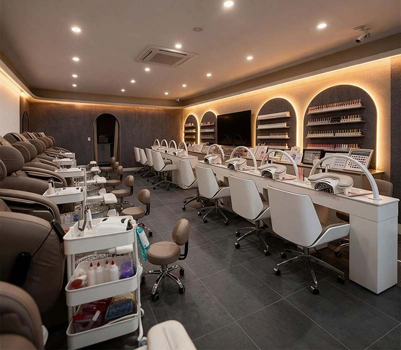 Luxury Full-Service Nail & Beauty Salon Project