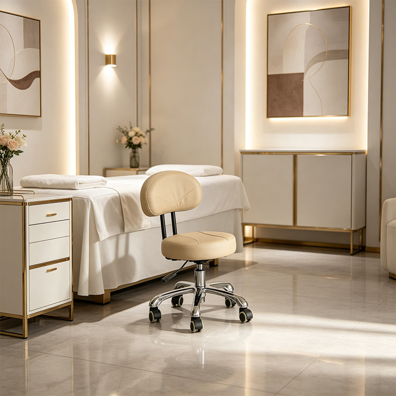 Compact Technician Chair, High-Density Cushion _ HT003-2