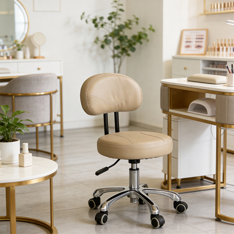 Compact Technician Chair, High-Density Cushion _ HT003-4