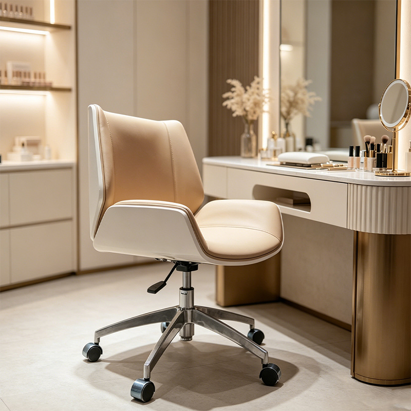 Ergonomic Adjustable Armrest Beauty Salon Chair _ HT045-4
