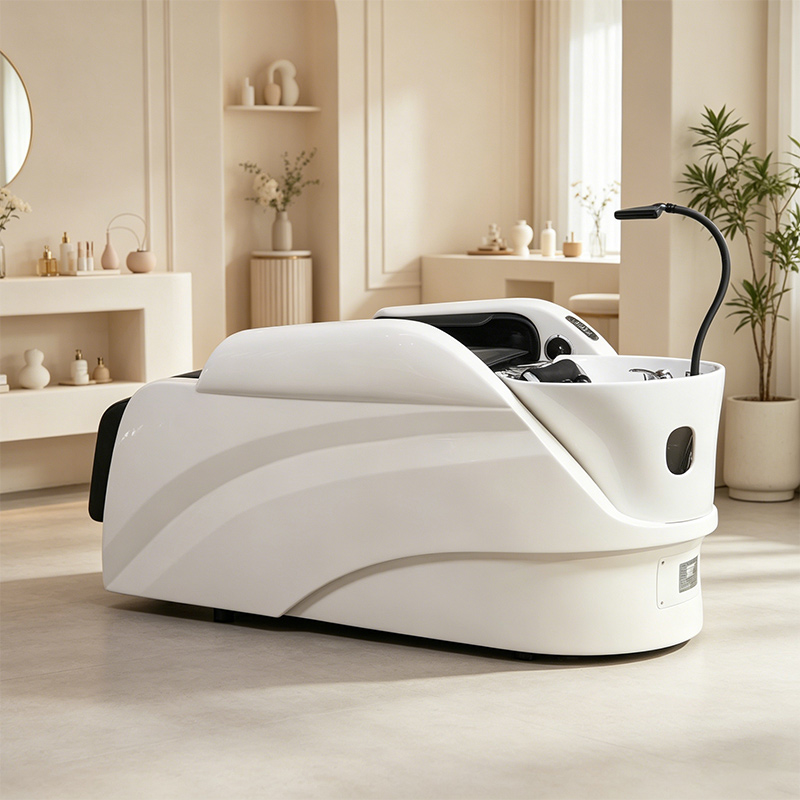 Full Body Massage Shampoo Bed, Enclosed _ X1011-4