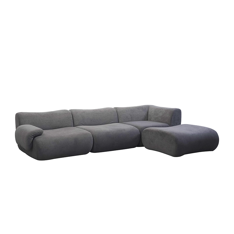 Sculptural Modular Compressed Sofa Model S0061