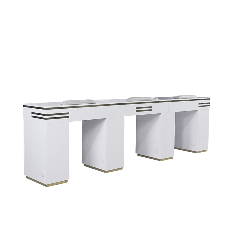 Manicure Table – three workstations | MT-37