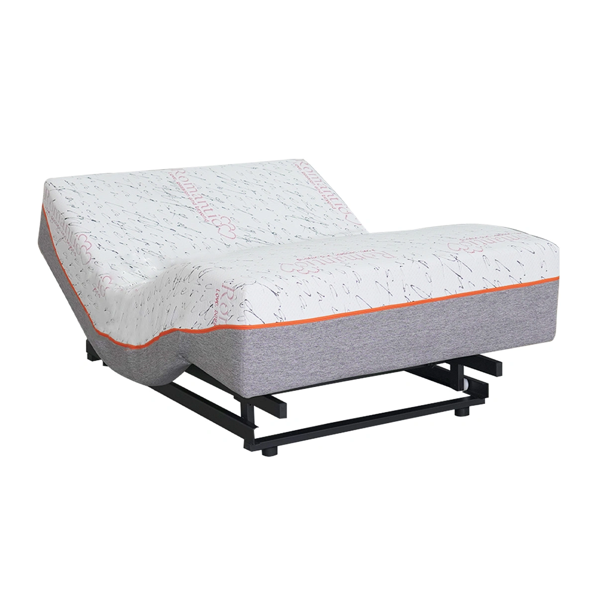 healthtec d0030 adjustable bed white background 02