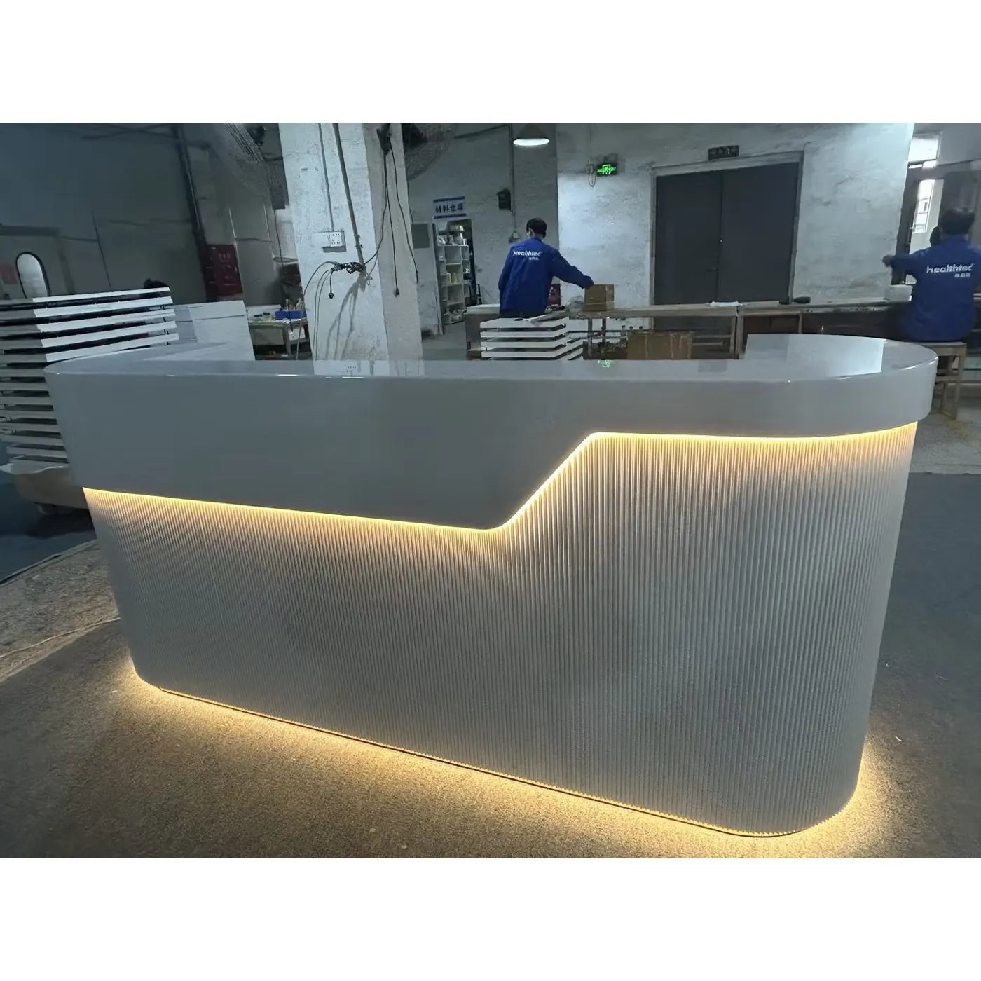 healthtec rt 19 reception desk workshop 02